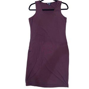 Purple T-Shirt Dress